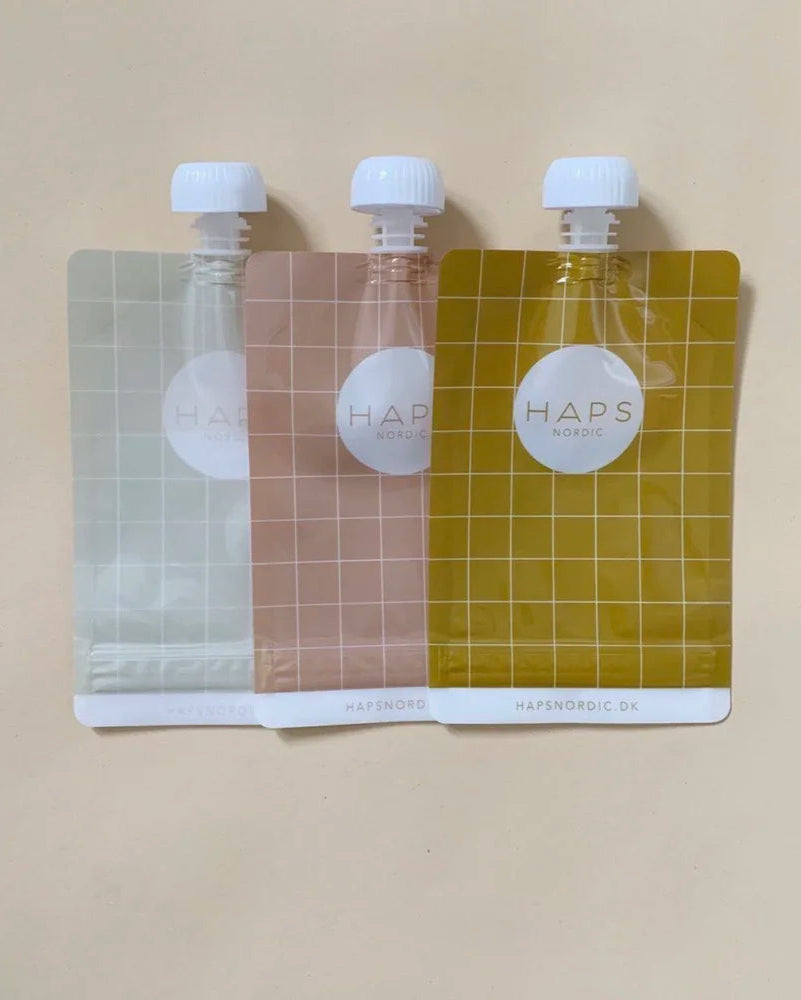 Pack 3 bolsas rellenables para batidos - Kit x 3 u. (disponible en 2 colores)