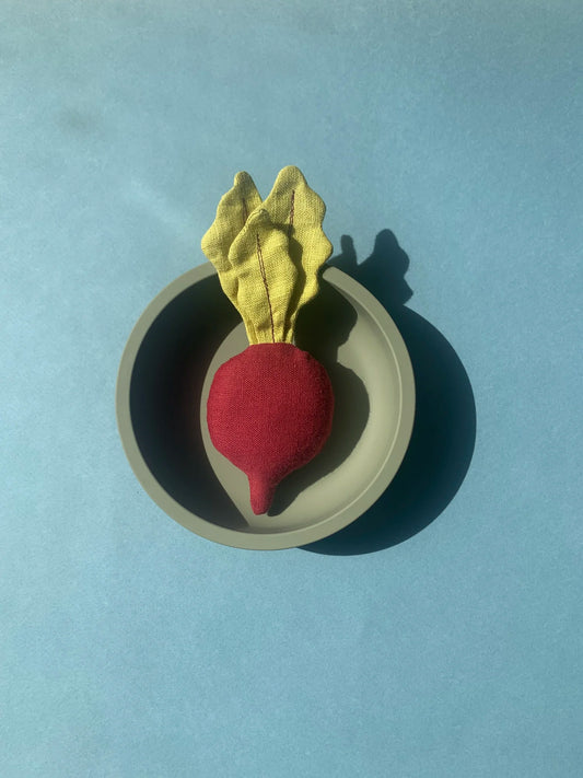 Juguete de tela REMOLACHA (1 unidad)