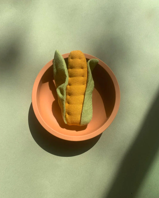 Juguete de lino MAÍZ (1 unidad)