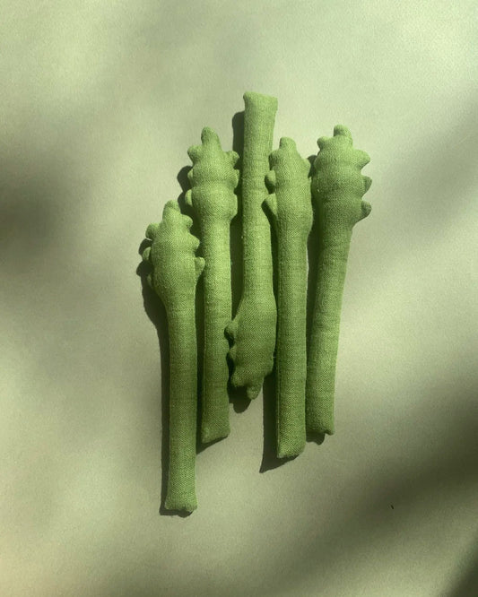 Juguete de lino ESPÁRRAGO (1 unidad)