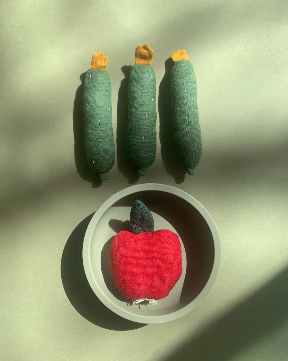 Juguete de tela PEPINO (1 unidad)