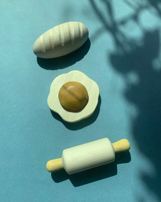 Juguete de madera SET DESAYUNO