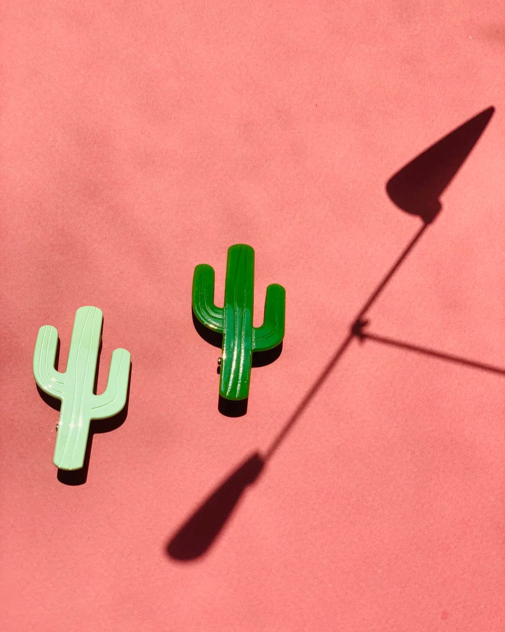 Pinza para el pelo cactus (disponible en 2 colores)