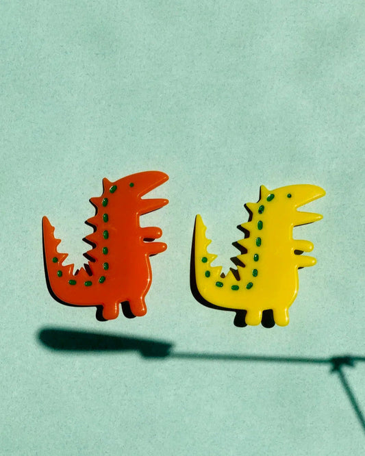 Pinza para el pelo dino (disponible en 3 colores)