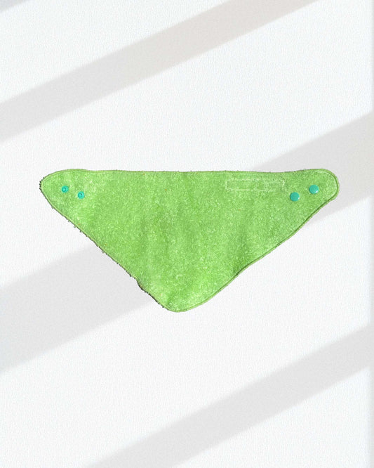 Babero bandana de rizo de algodón (disponible en 3 colores)