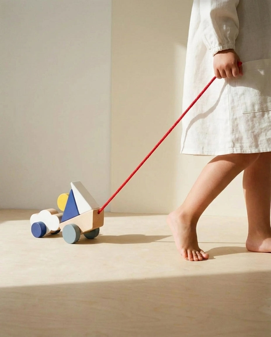 Wooden toy "SHIP AND CLOUD"