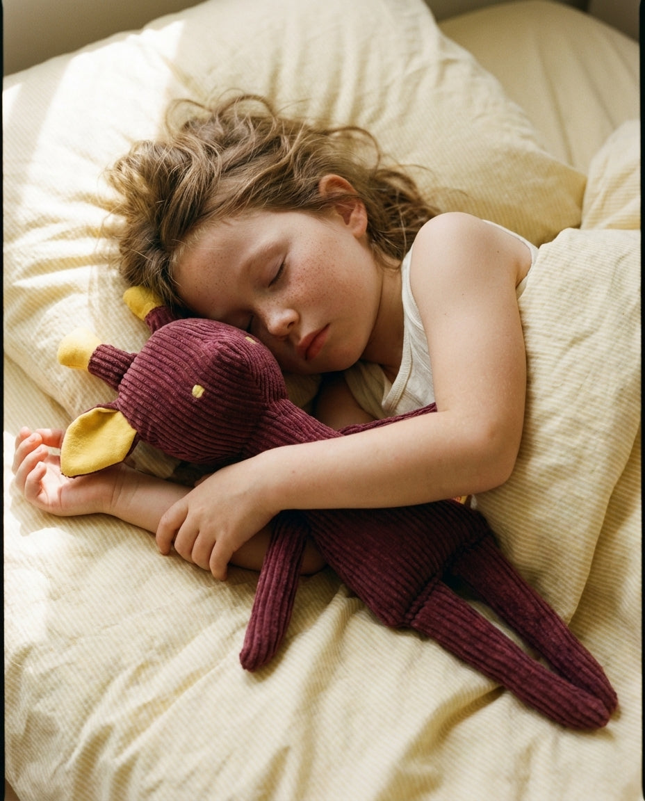 Theodora the Red and Fuchsia Giraffe Large