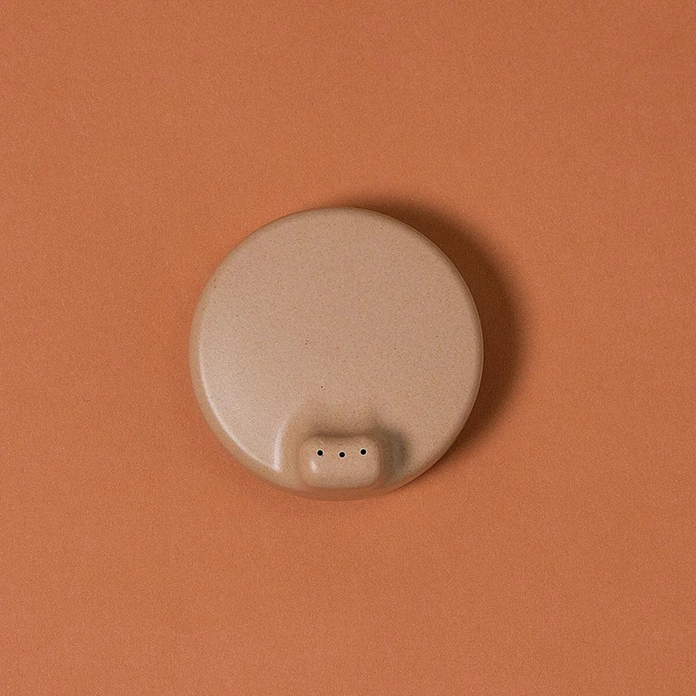 Tapa para vaso de bambú (disponible en 5 colores)