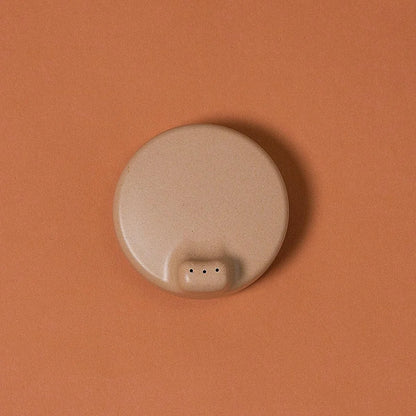 Tapa para vaso de bambú (disponible en 5 colores)