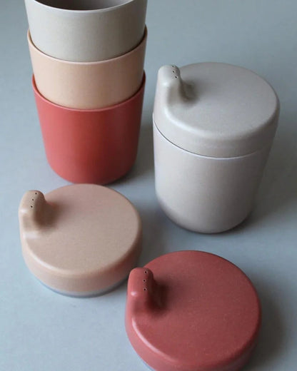 Tapa para vaso de bambú (disponible en 5 colores)