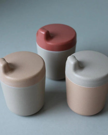 Tapa para vaso de bambú (disponible en 5 colores)
