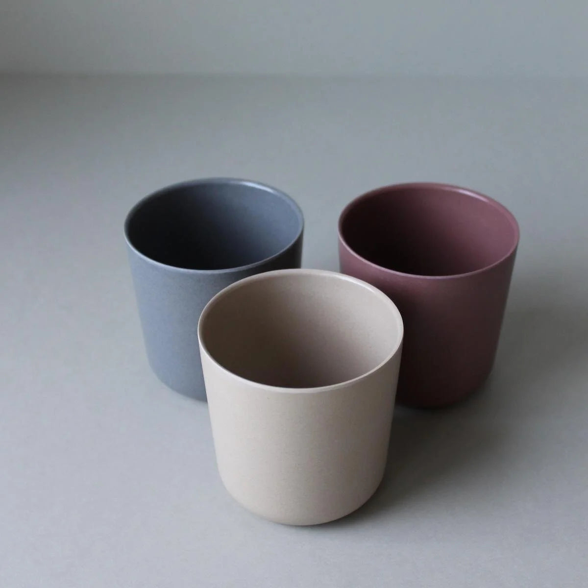 Pack 3 Vasos de bambú (disponible en 2 colores)
