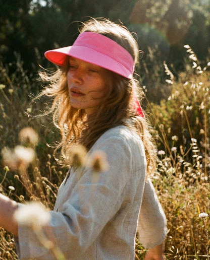 Visor with back bow (available in 2 colors)