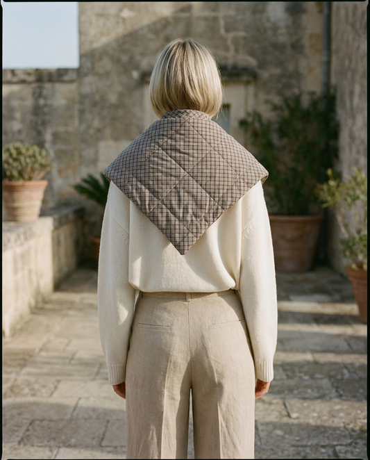 Pack Copenhagen caqui · Bolso y capa a conjunto