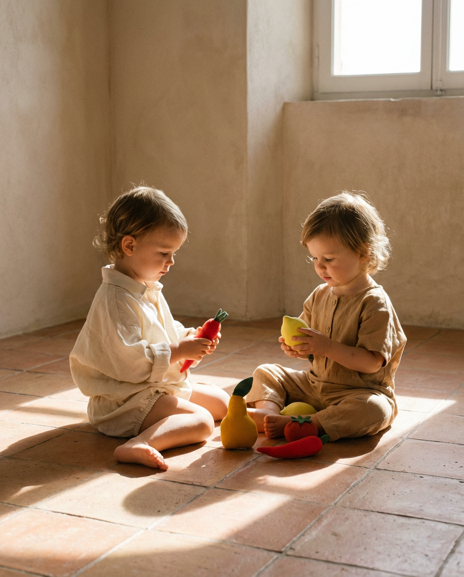 Spicy Fruits fabric toy (4 units)