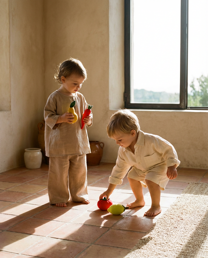 Spicy Fruits fabric toy (4 units)