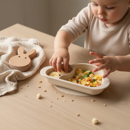 Plato nube de silicona con ventosa (disponible en 3 colores)