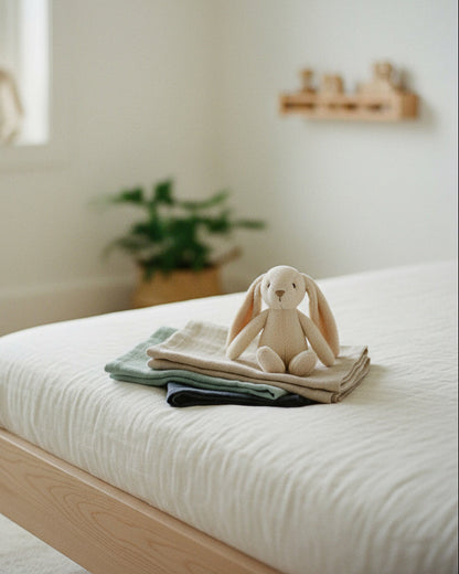 Pack 3 muselinas de algodón orgánico (disponible en 2 colores)