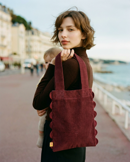 Tote Portobello burgundy