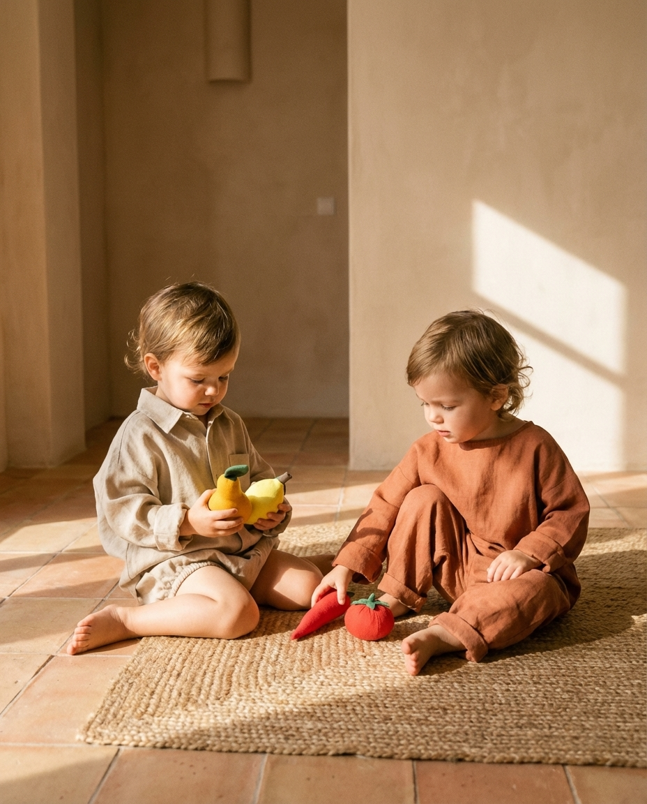 Spicy Fruits fabric toy (4 units)