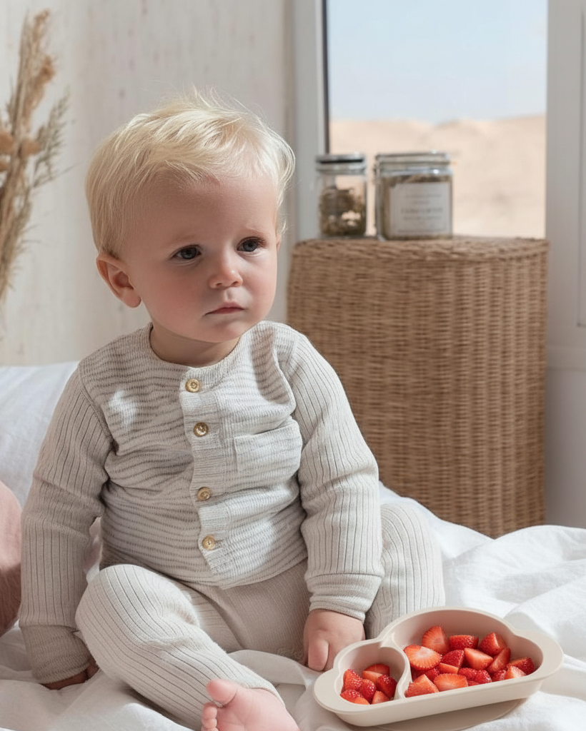 Plato nube de silicona con ventosa (disponible en 3 colores)