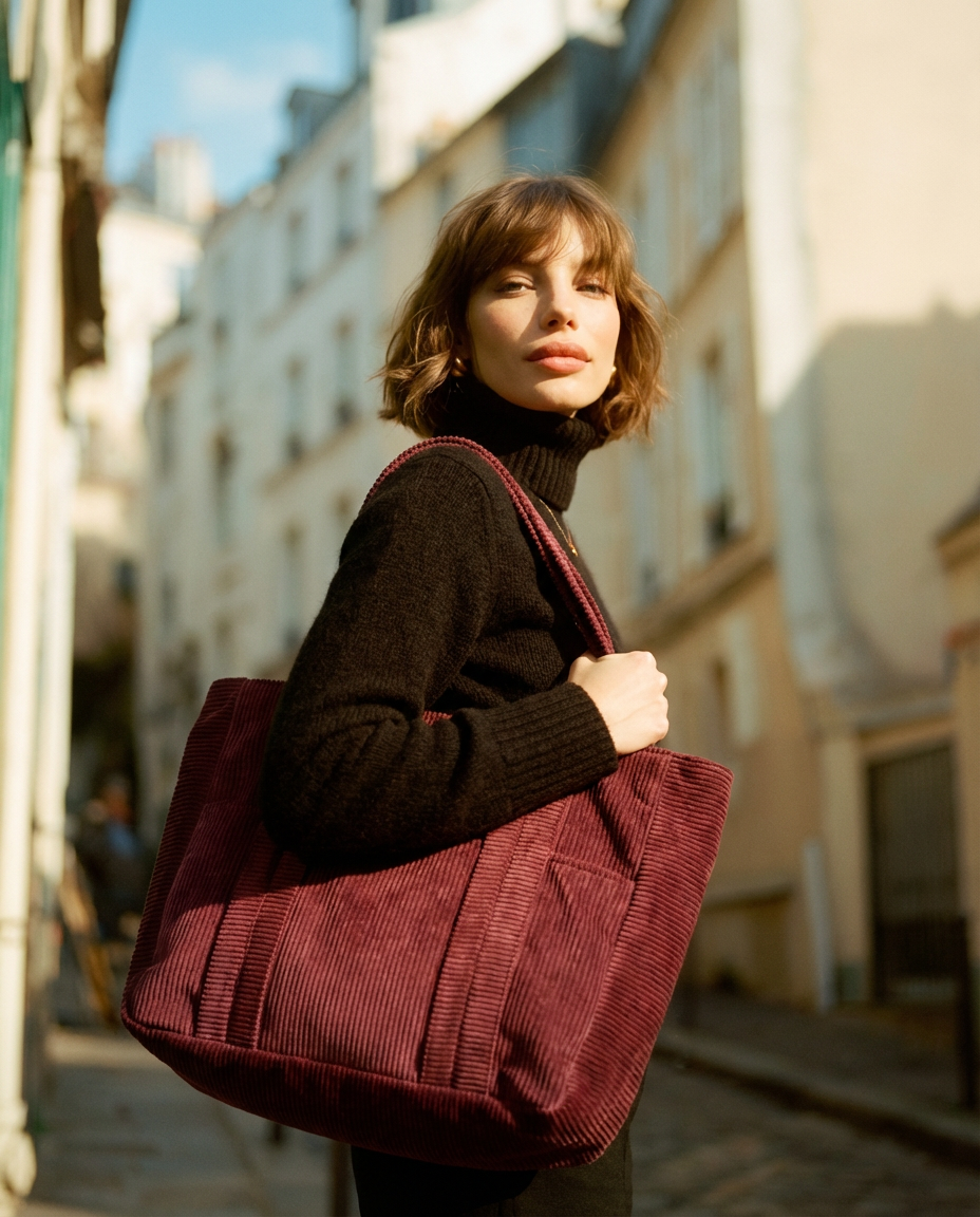 Bolso pana granate Albahaca