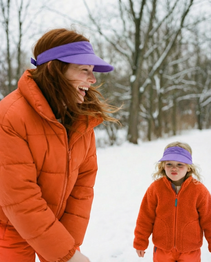 Visor with back bow (available in 2 colors)