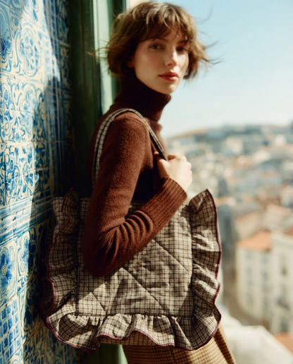 Pack mamá & bebé · Bonnet y bolso Copenhagen caqui