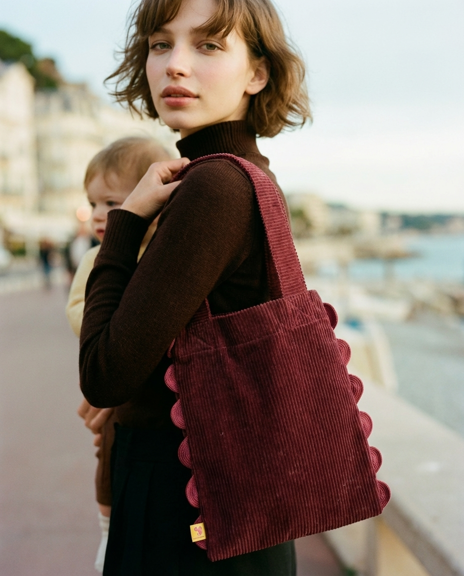 Tote Portobello burgundy