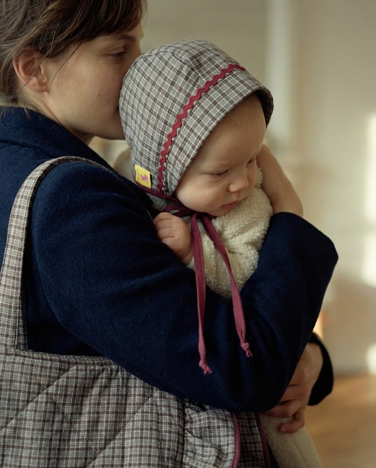 Pack mamá & bebé · Bonnet y bolso Copenhagen caqui