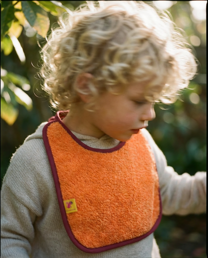 Babero LONDRES rizo taronja