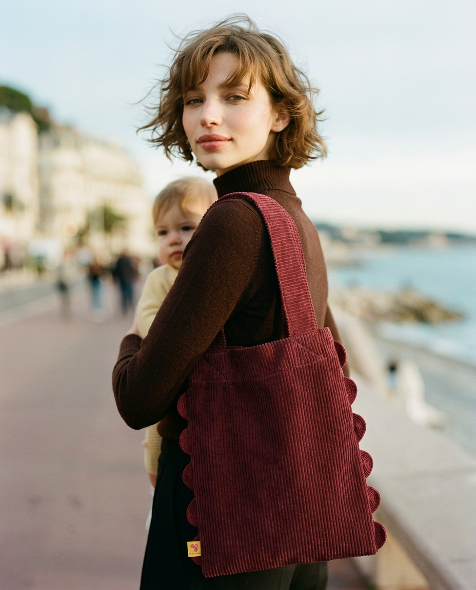 Tote Portobello burgundy