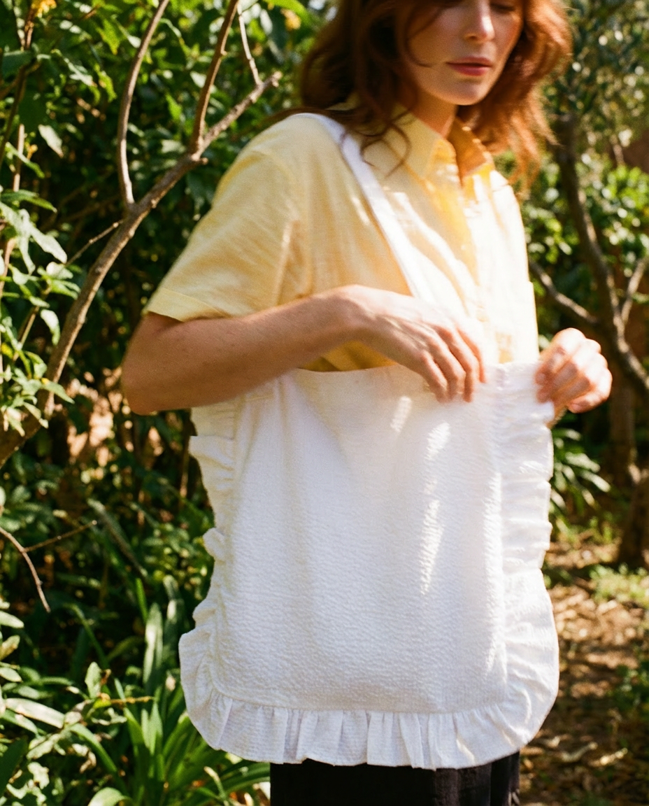 Bossa tote bag amb volants