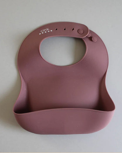 Babero de silicona (disponible en 5 colores)