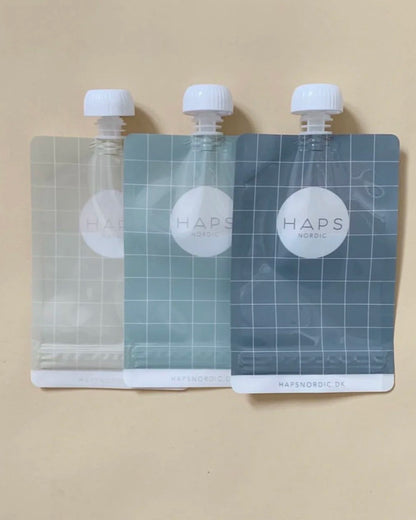 Pack 3 bolsas rellenables para batidos - Kit x 3 u. (disponible en 2 colores)