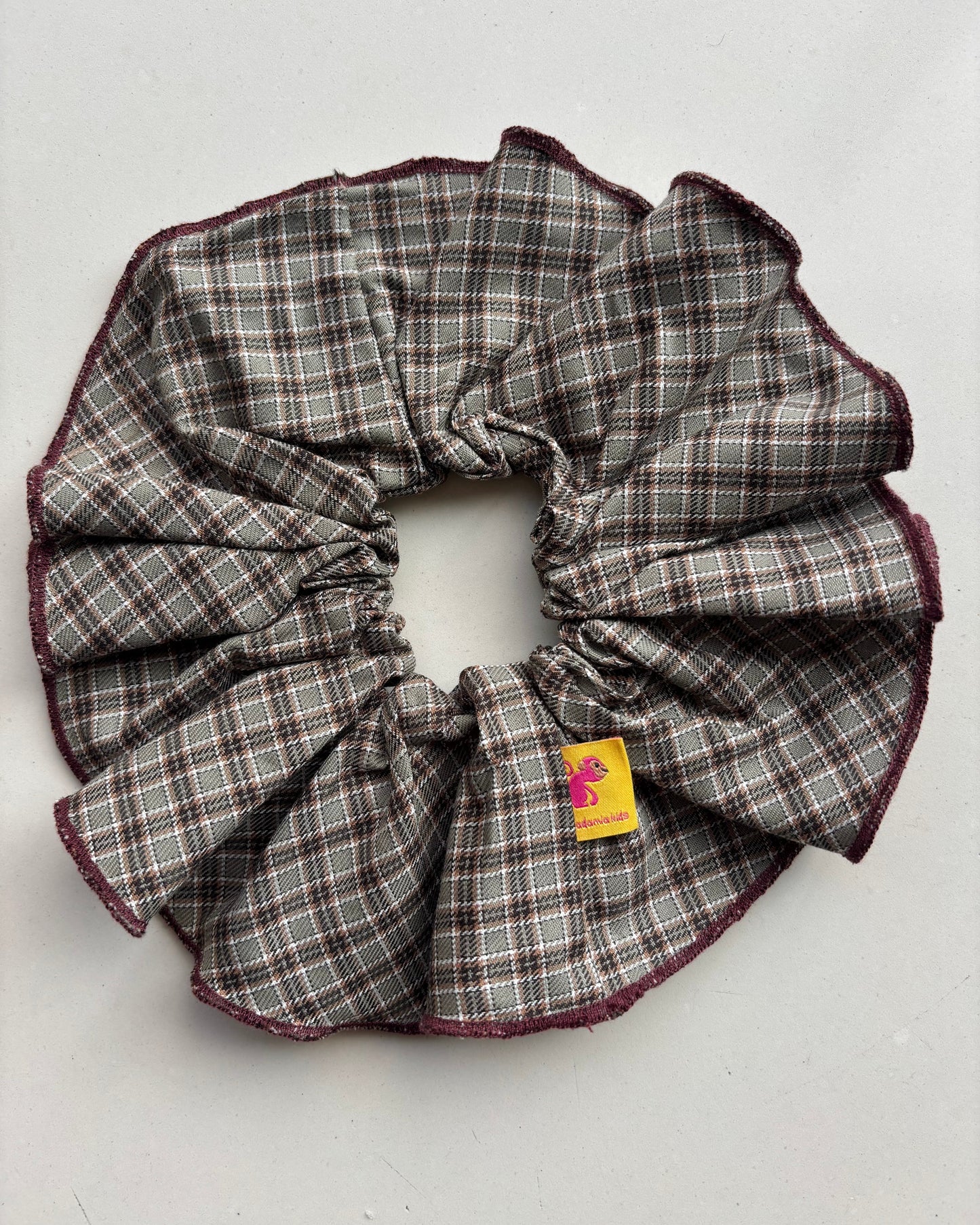 Coletero XL cuadros caqui