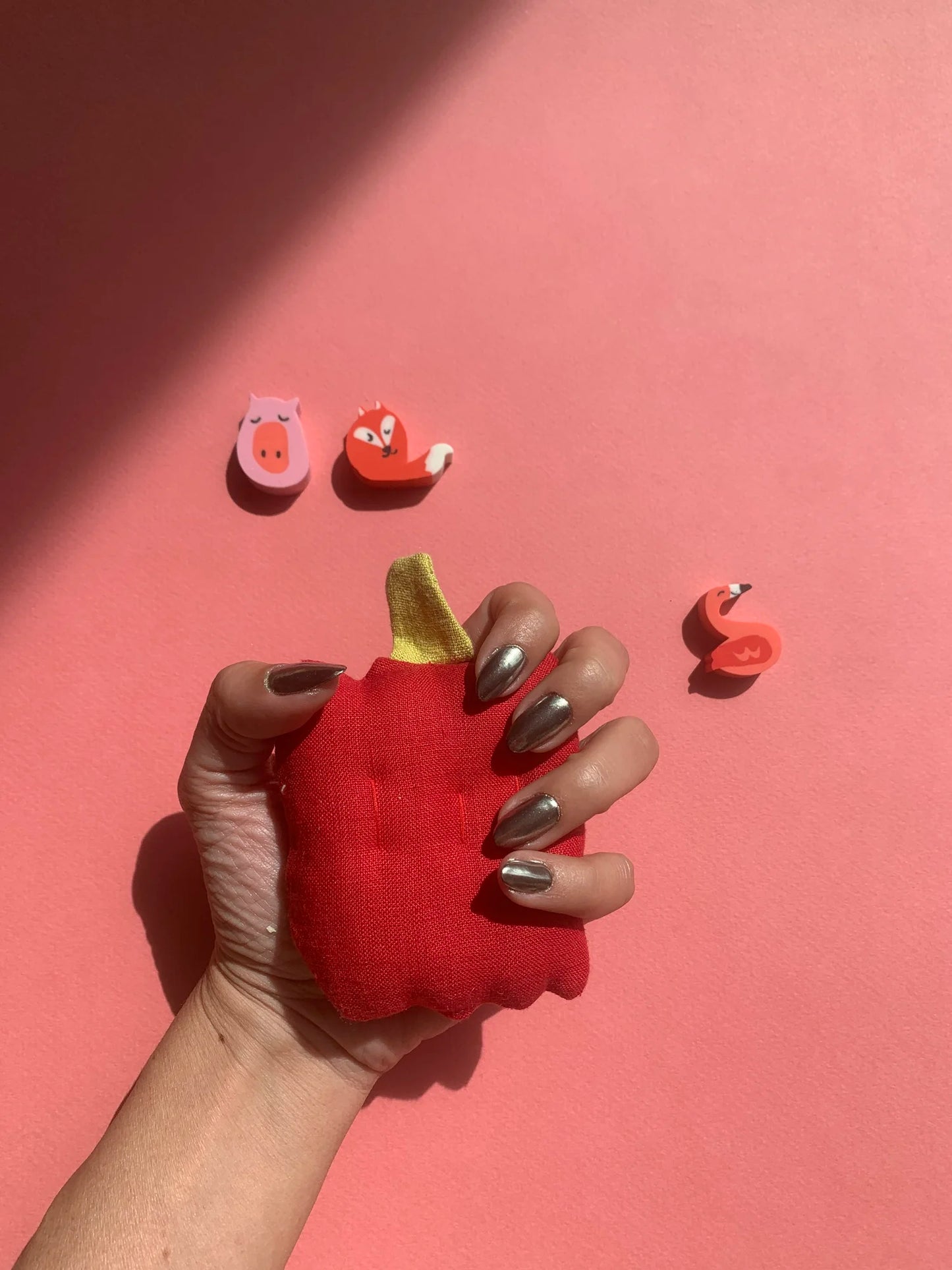 Juguete de tela PIMIENTO ROJO (1 unidad)