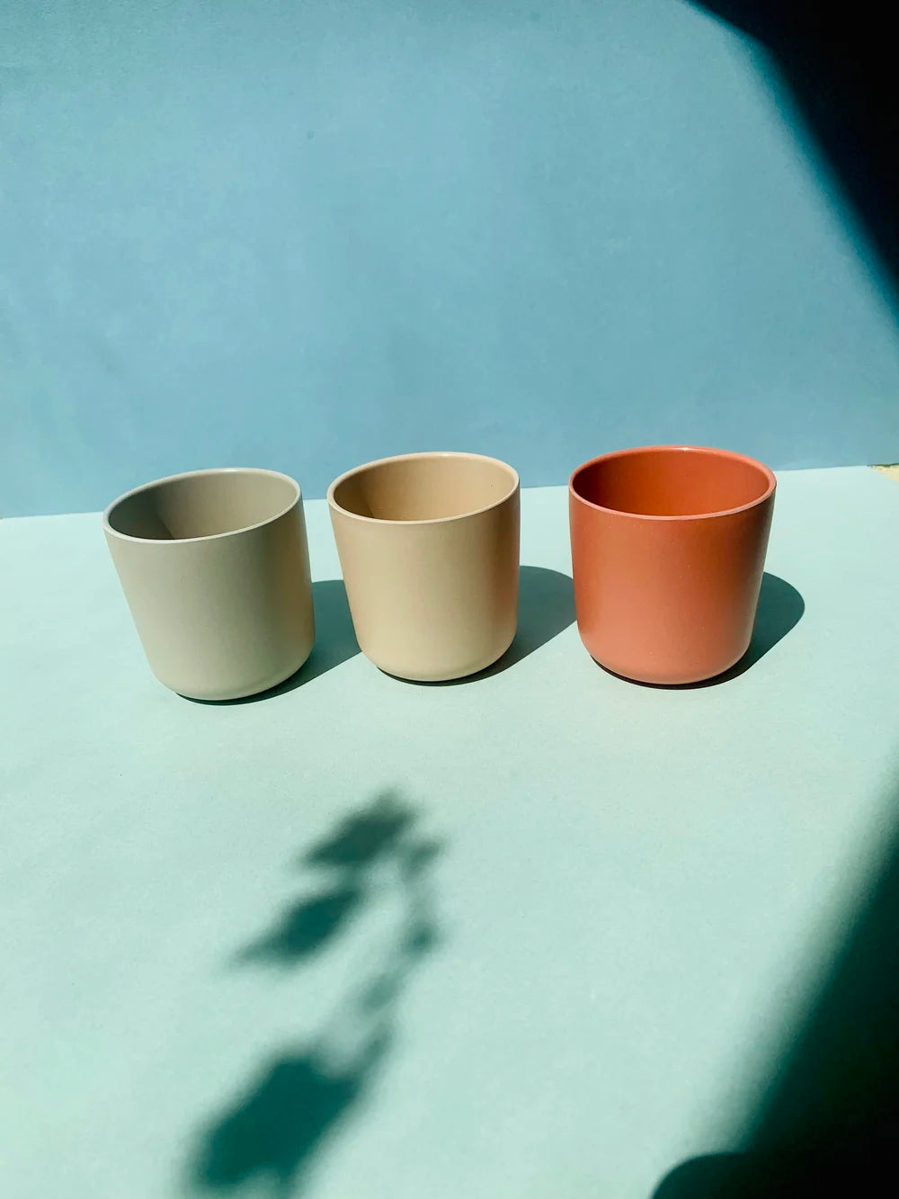 Pack 3 Vasos de bambú (disponible en 2 colores)