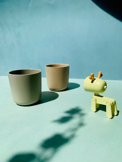 Pack 3 Vasos de bambú (disponible en 2 colores)