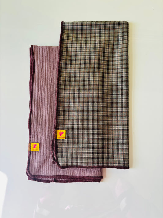 Pack 2 muselinas algodón orgánico AUTUMN