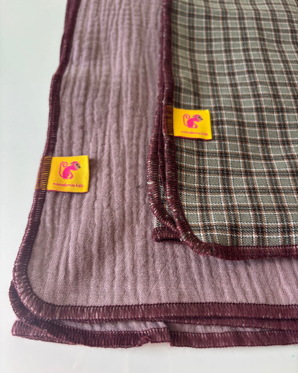 Pack 2 muselinas algodón orgánico AUTUMN