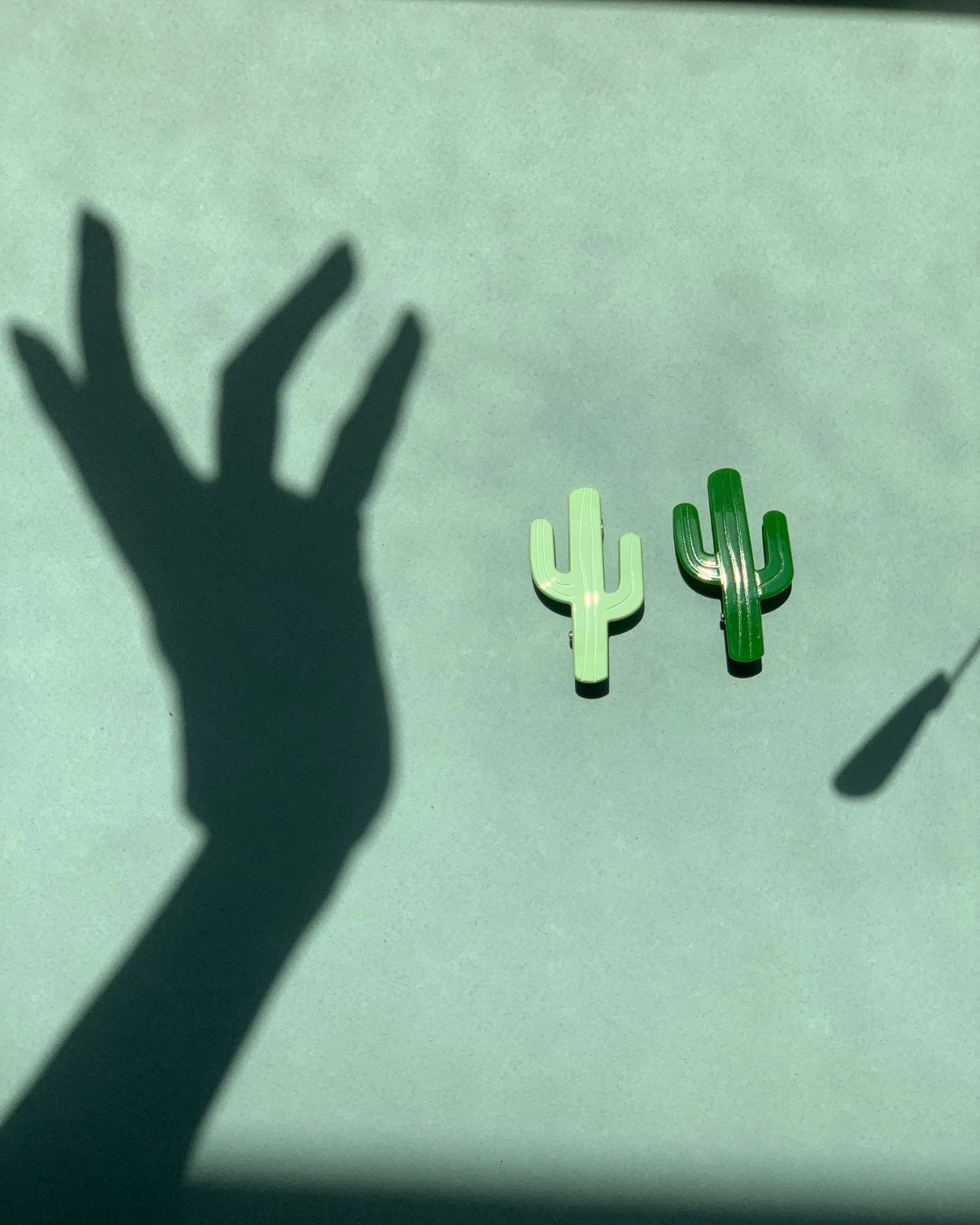 Pinza para el pelo cactus (disponible en 2 colores)