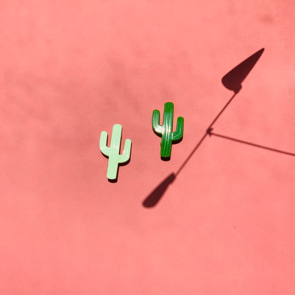 Pinza para el pelo cactus (disponible en 2 colores)