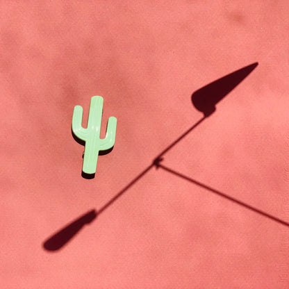 Pinza para el pelo cactus (disponible en 2 colores)