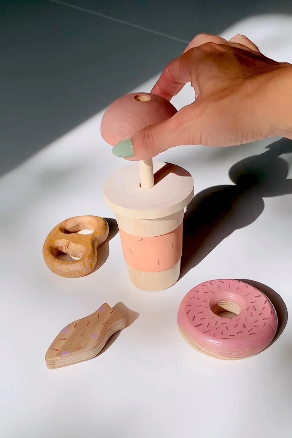Juguete de madera LATTE CUP
