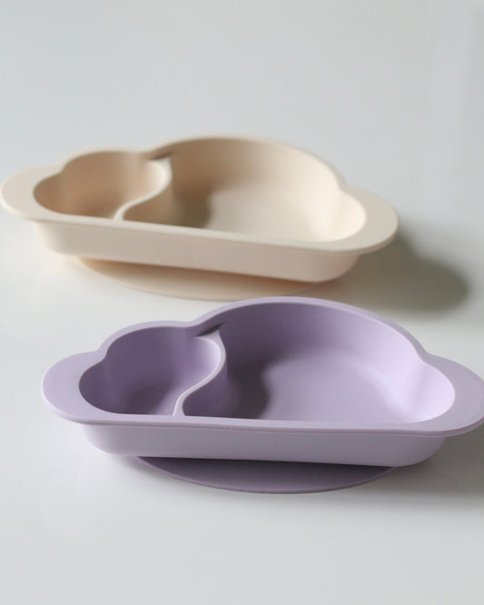 Plato nube de silicona con ventosa (disponible en 3 colores)