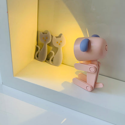 Linternita espanta monstruos Perrito 🐾🌙 (disponible en 6 colores)