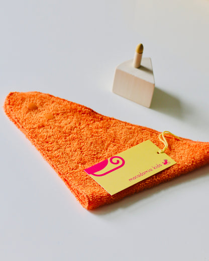 Babero bandana de rizo de algodón (disponible en 3 colores)