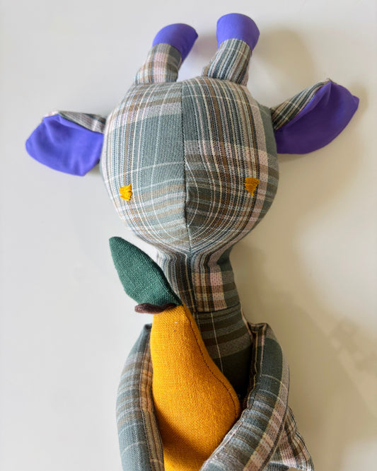 La Jirafa Teodora GRIS grande (disponible en 2 colores)
