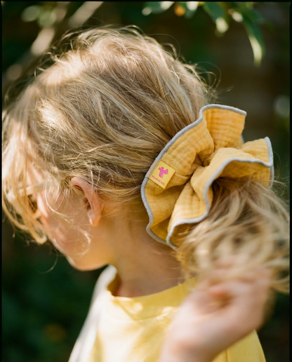 Coletero XL muselina curry